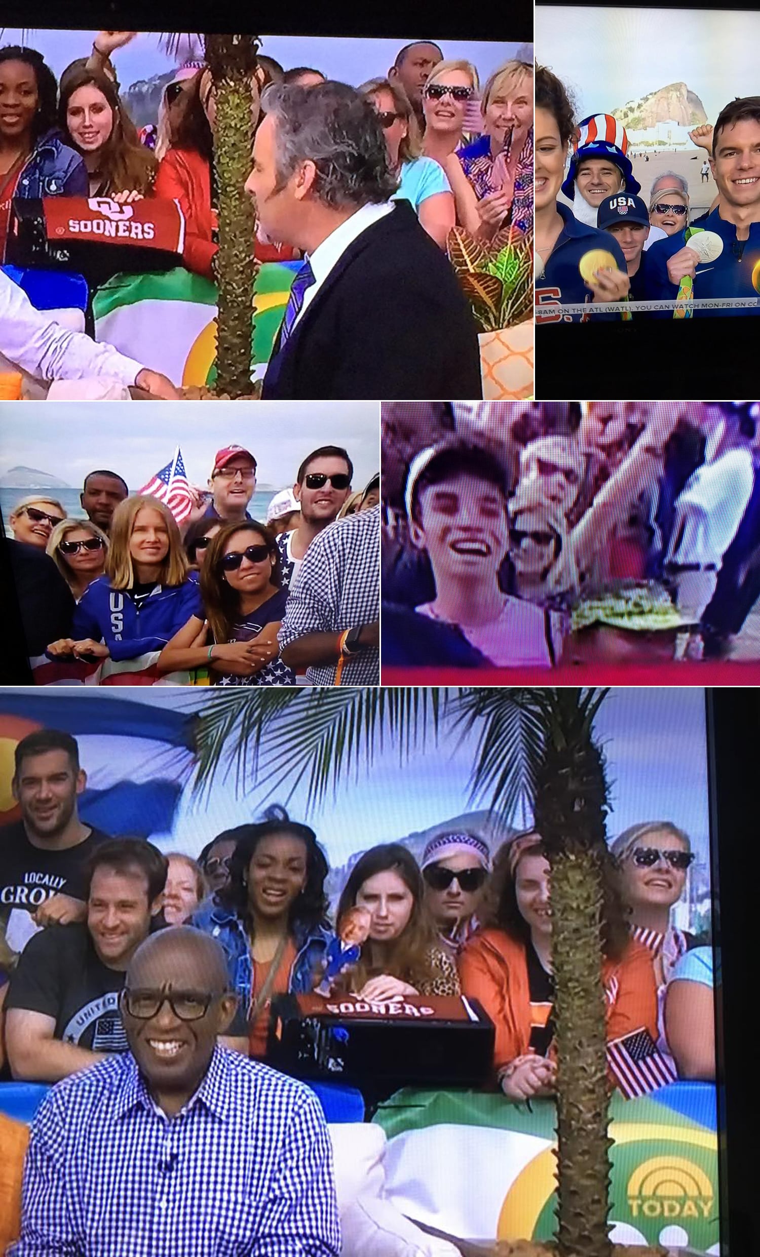 Our 15 minutes of fame in Rio