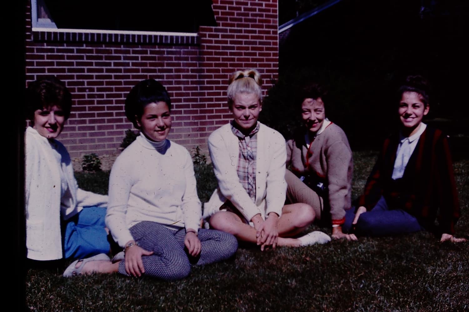 Aunt Sandy, Nena, my mom, my grandma, and my Aunt Gayle circa1964 in Amherst, Ohio.