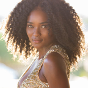 Tee headshot of beautiful woman